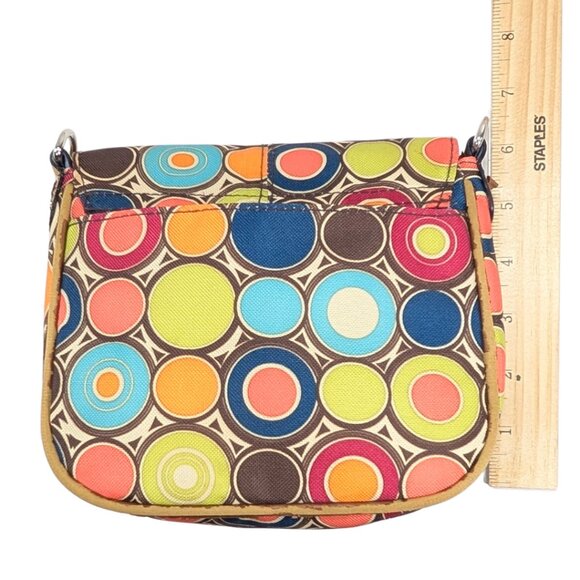 4 Crossbody Purse Bundle - Dooney Relic Sakroots Lily Bloom Floral Pink Red - Picture 12 of 16